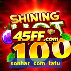 sonhar com tatu jogo do bicho